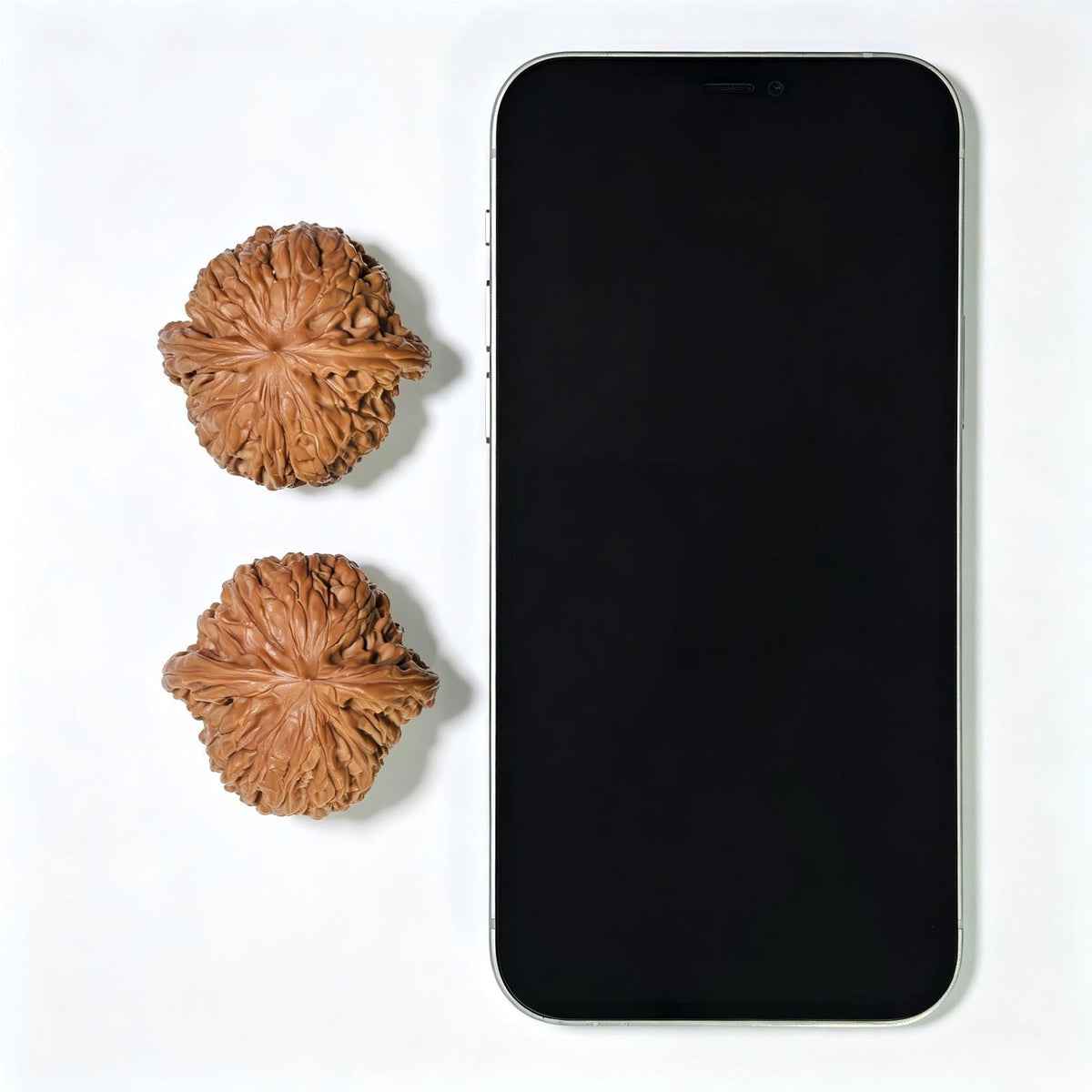 "Millstone" Mopan Wenwan Walnuts Pair | 40.0mm x 40.0mm | MP-01SY - ThePatinaProject