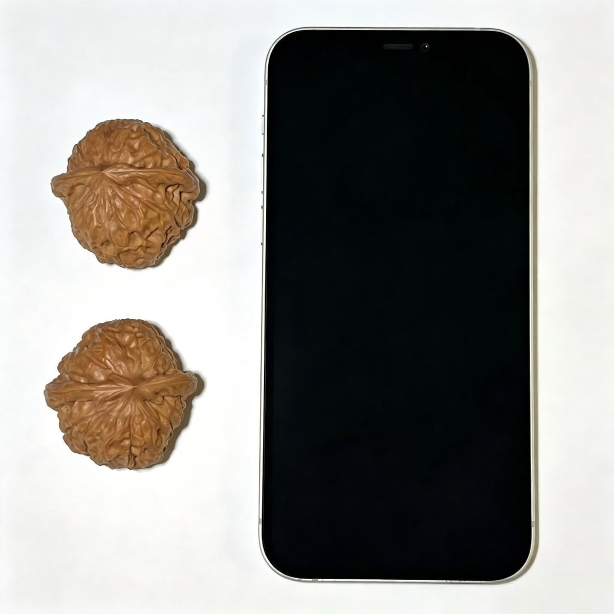 Mini Pumpkin Dun Wenwan Walnut Pair – Compact Round Squat Form | 39.0mm × 39.0mm | NGD-1112 - ThePatinaProject