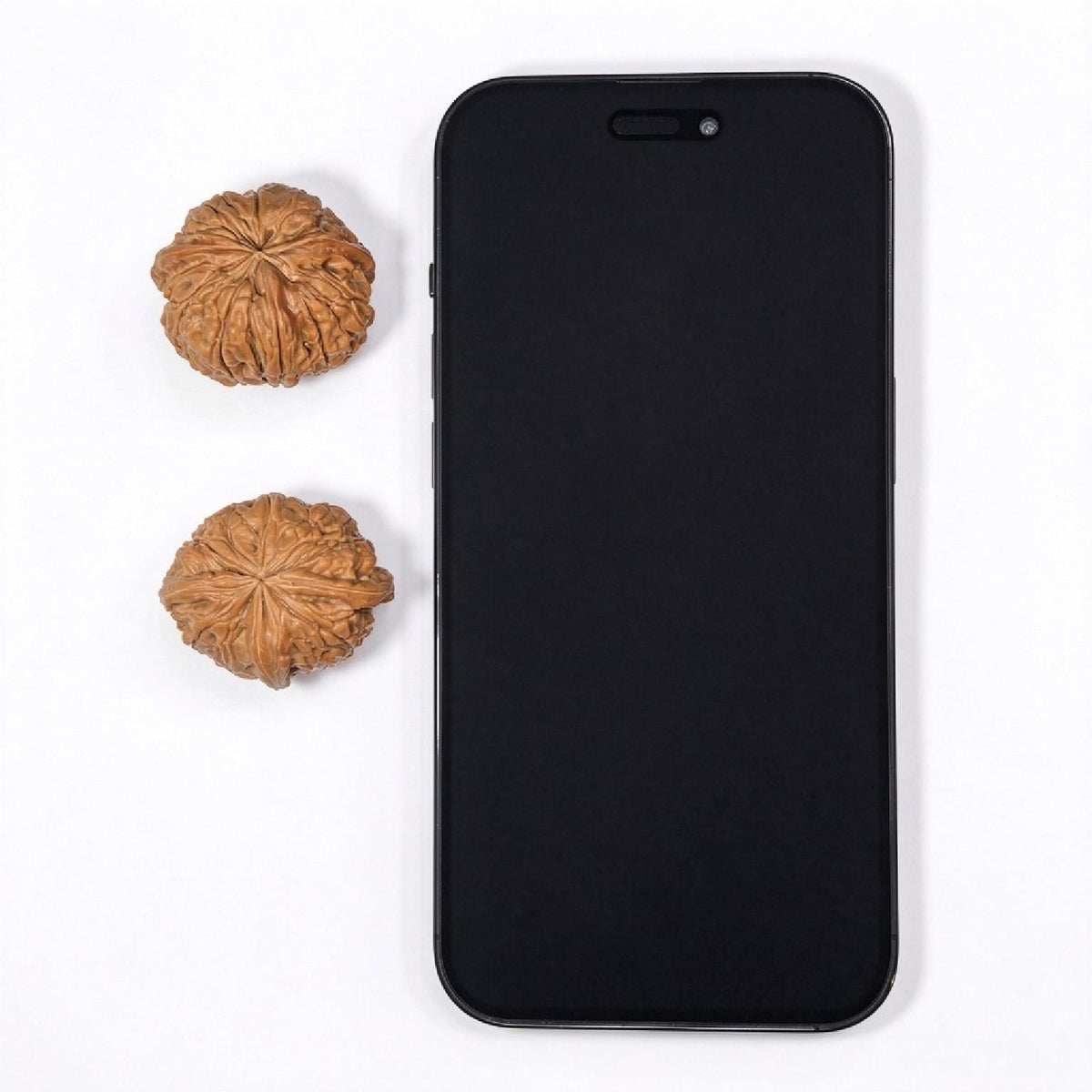 Miniature Wild “Sanleng Ding” Wenwan Walnut Pair – Three-Ridged Compact Form | 30.0mm × 36.0mm | XZYS-C1D1E - ThePatinaProject