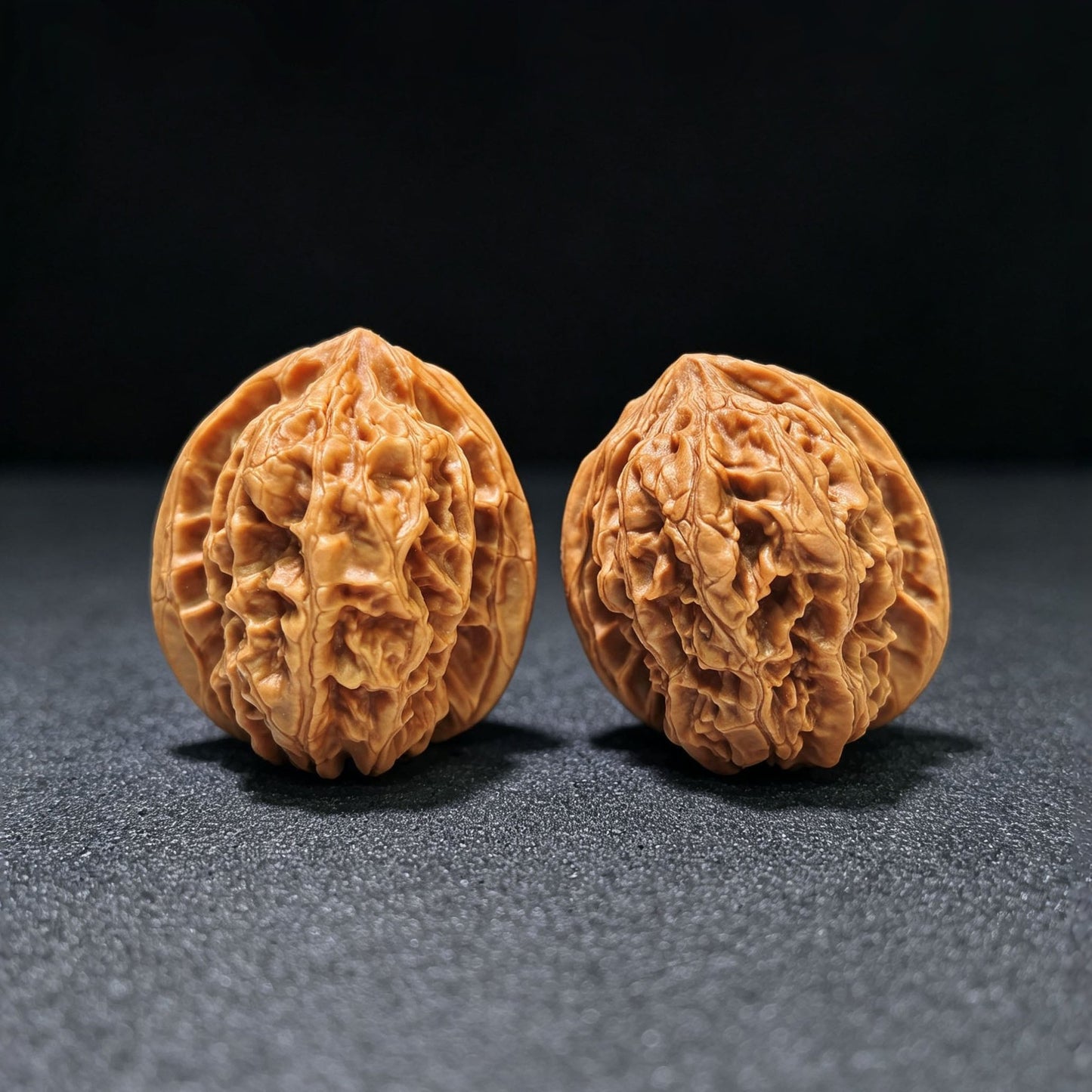 "Mountain Grown" Yesheng Classic Heritage Wenwan Walnuts Pair | 37.0mm x 40.0mm | YS-1103 - ThePatinaProject