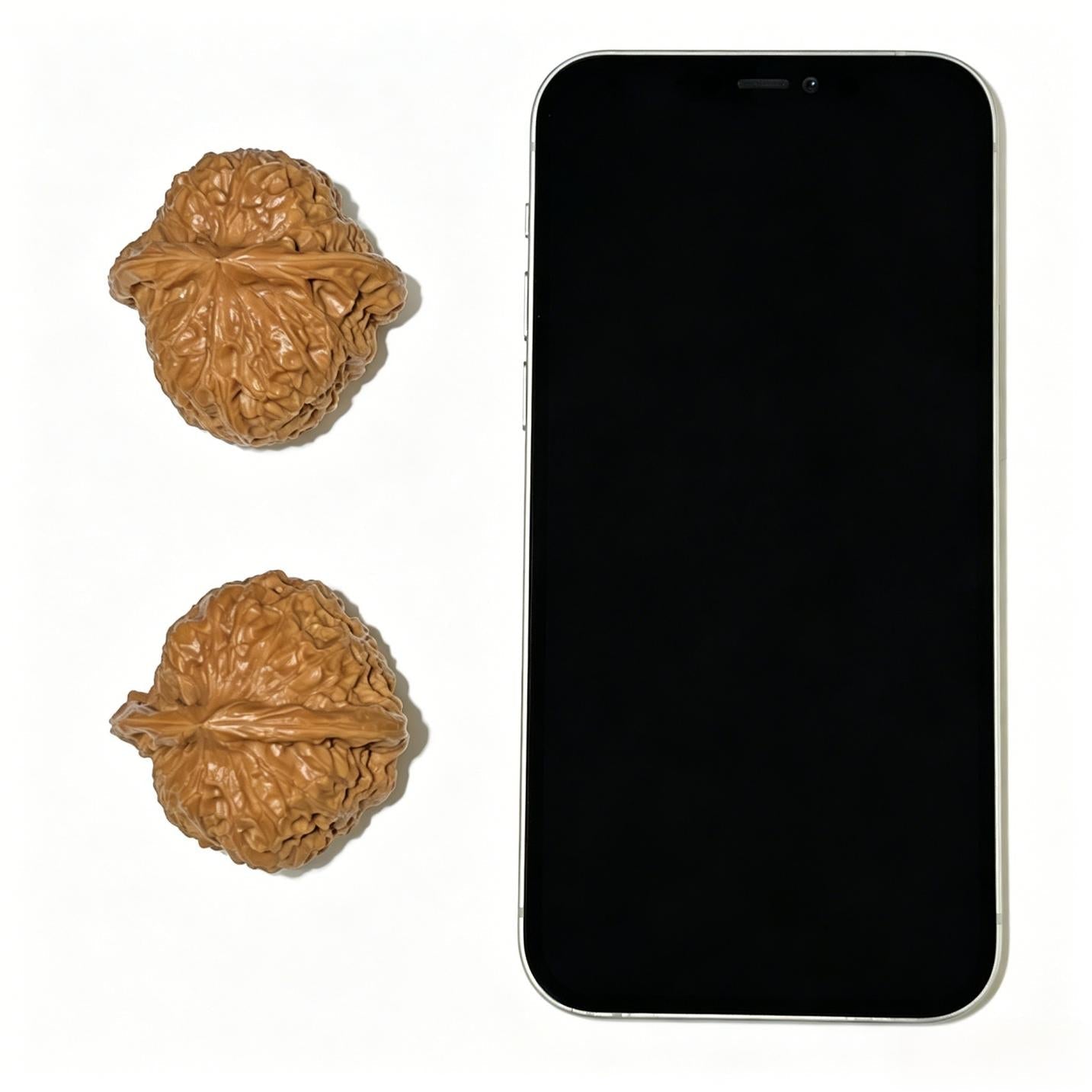 Nan Gua Dun (Pumpkin Ingot) Scholar Walnuts Pair | 44.0mm x 44.0mm | Stock ID: NGD-1101 - ThePatinaProject