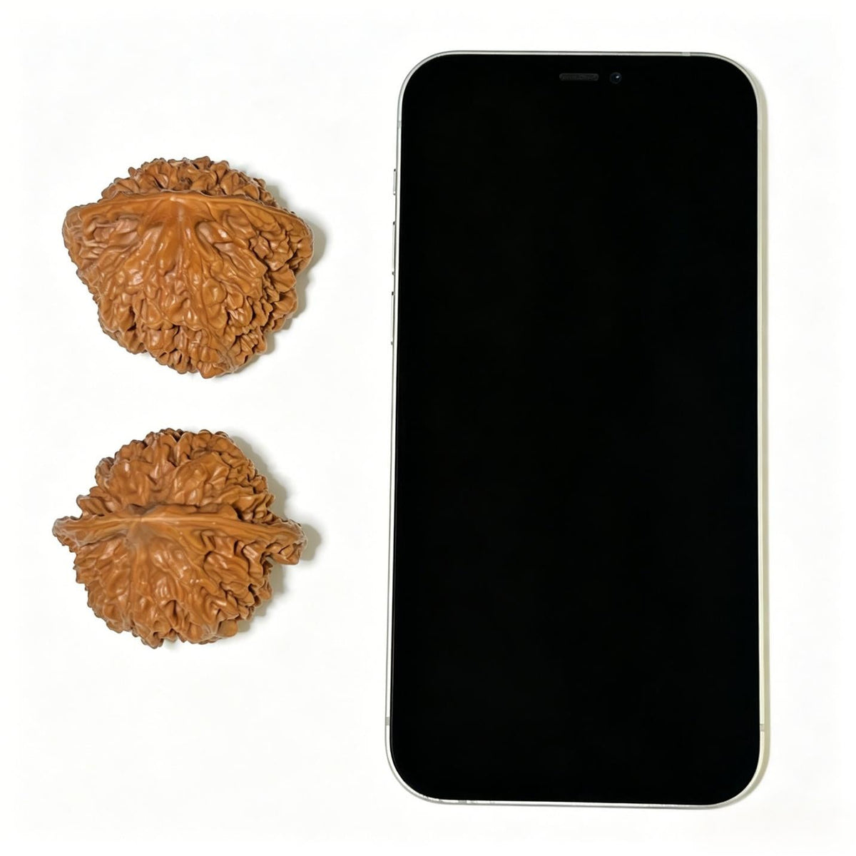 "Official Hat Lionhead" Guanmao GM-1109 Wenwan Walnuts Pair | 47.0mm x 41.0mm | GM-1109 - ThePatinaProject