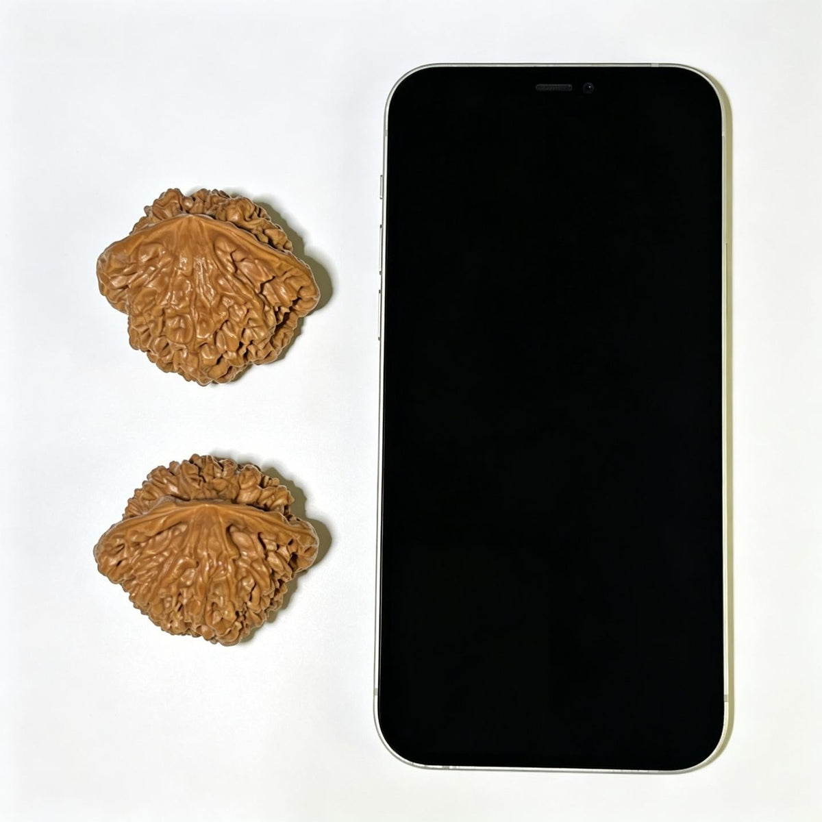 "Official Hat / Magistrate Cap" Guanmao GM-1110 Low-Profile Wenwan Walnuts Pair | 45.0mm x 37.0mm | GM-1110 - ThePatinaProject
