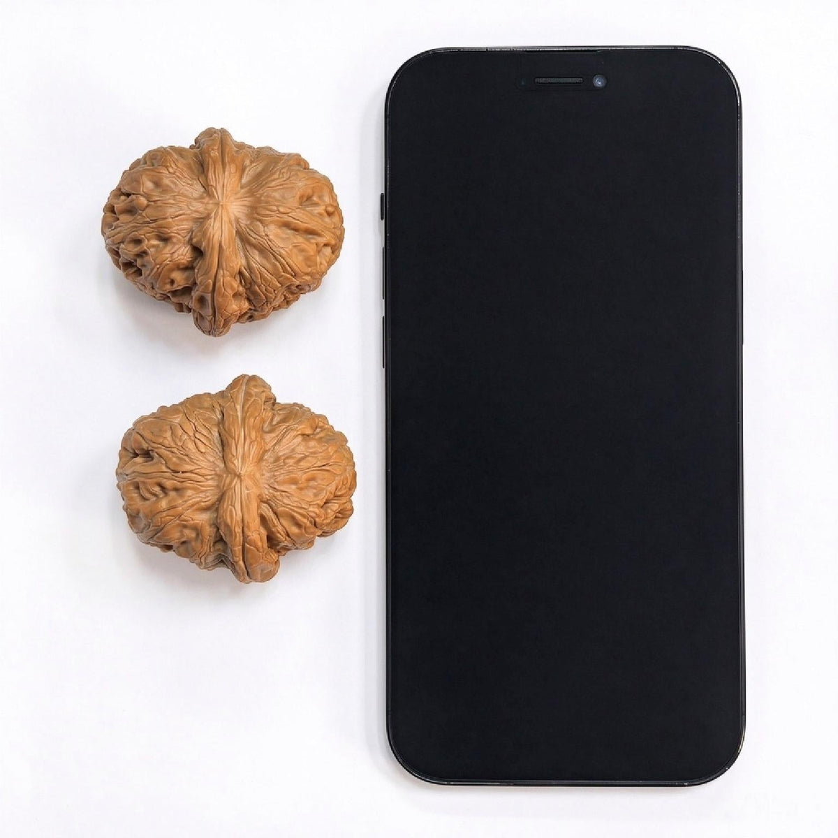 "Pinggu Yuanbao" Classic Ingot Silhouette Heirloom Wenwan Walnuts Pair | 41.0mm x 45.0mm | PGYB-801 - ThePatinaProject