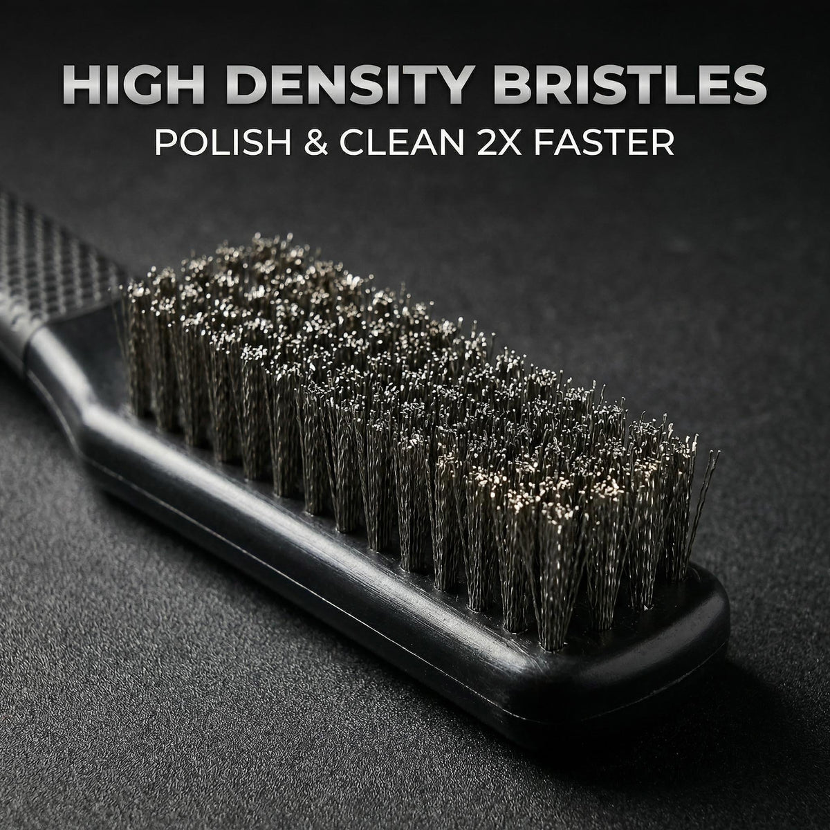 Professional Wenwan Walnut Wire Brush Set | Soft 304 Steel Polishing Brush & Single-Row Hard Steel Cleaning Brush - ThePatinaProject