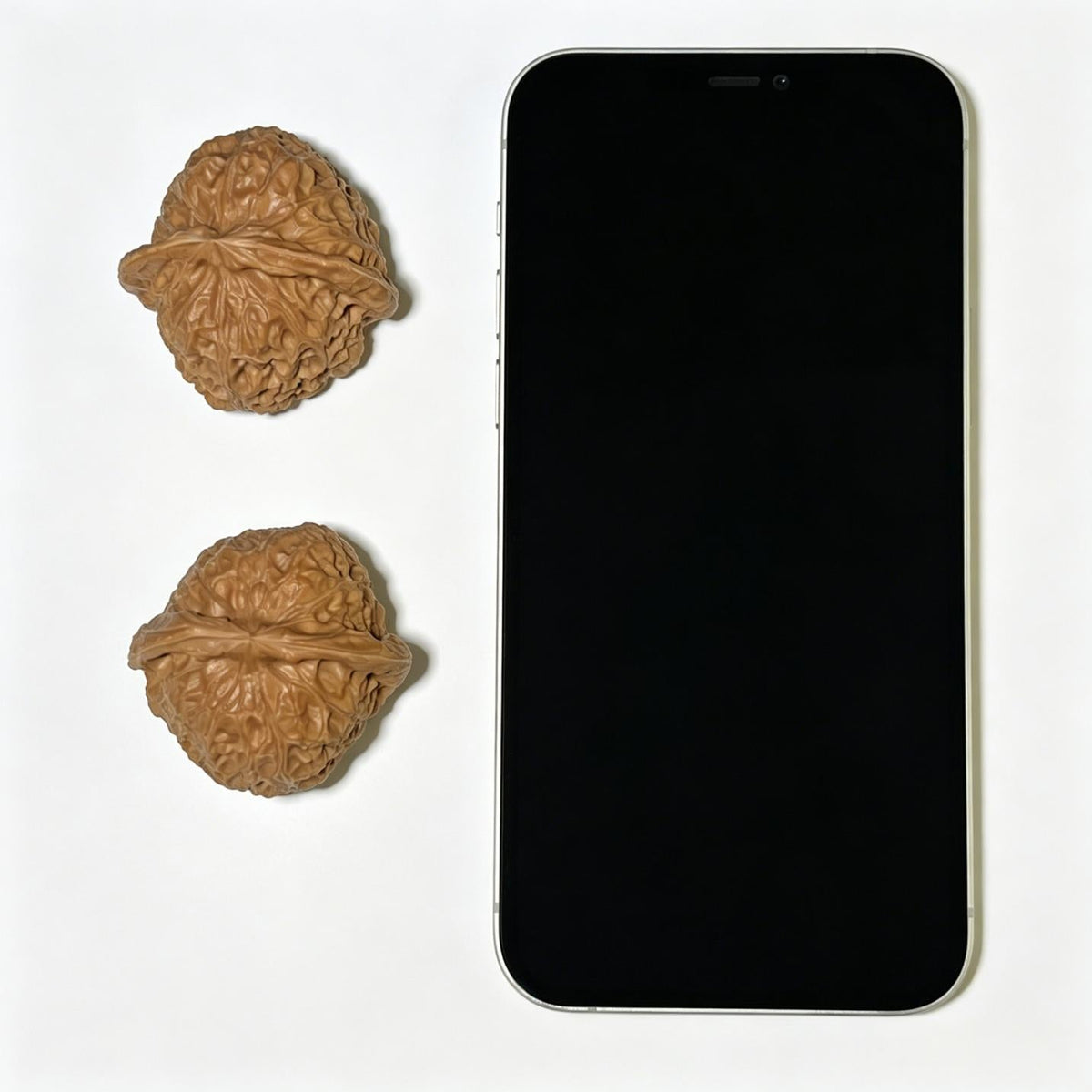 "Pumpkin Dun" Nanguadun NGD-1109 Low-Profile Wenwan Walnuts Pair | 41.0mm x 43.0mm | NGD-1109 - ThePatinaProject