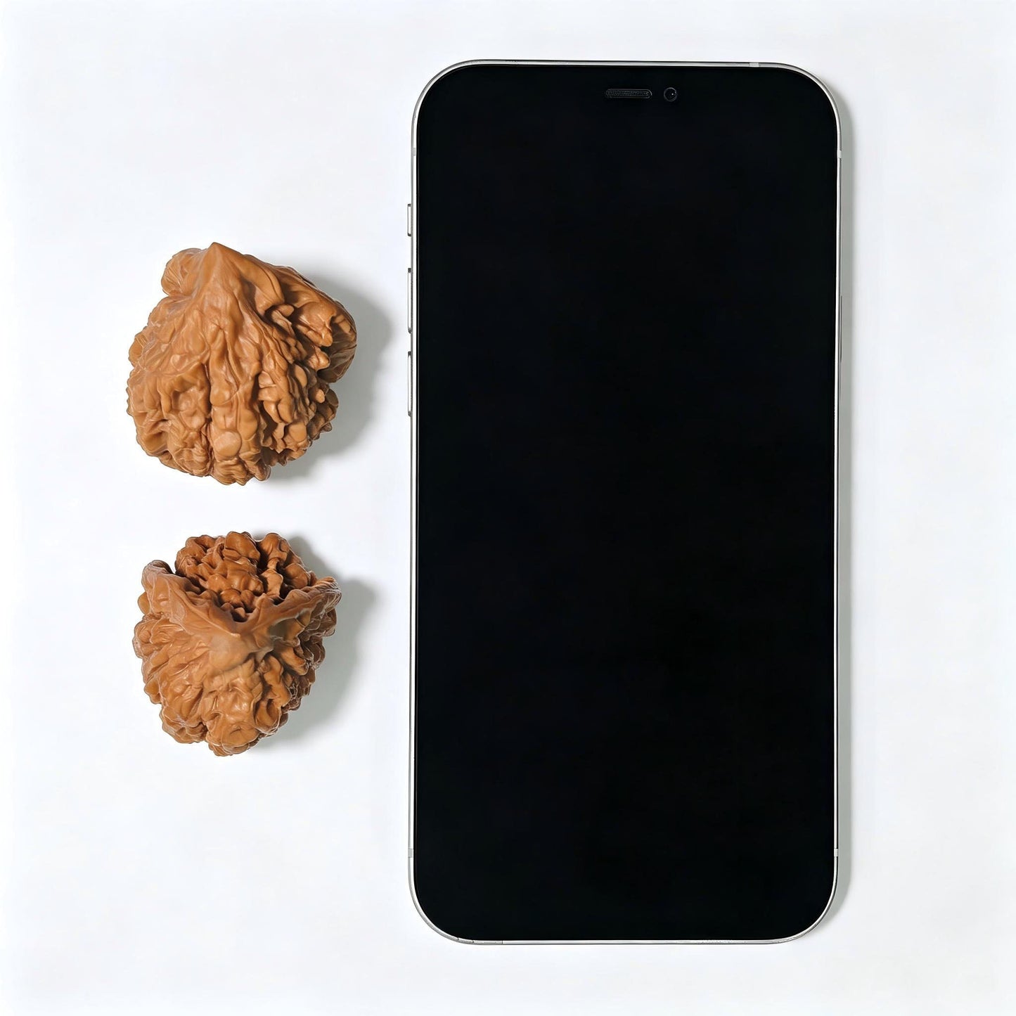 Qilinwen Zuofo (Qilin Pattern Seated Buddha) Scholar Walnuts Pair | 34.0mm x 37.0mm | Stock ID: QLWZF-401E - ThePatinaProject