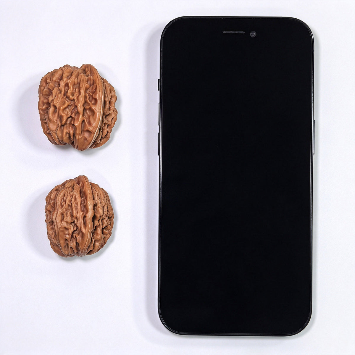 Rare "Sizuolou" Half-Wall (Ban Bi) Ergonomic Pair | Mixed Sizing | Walnut Pair | SZLBB-1201E - ThePatinaProject
