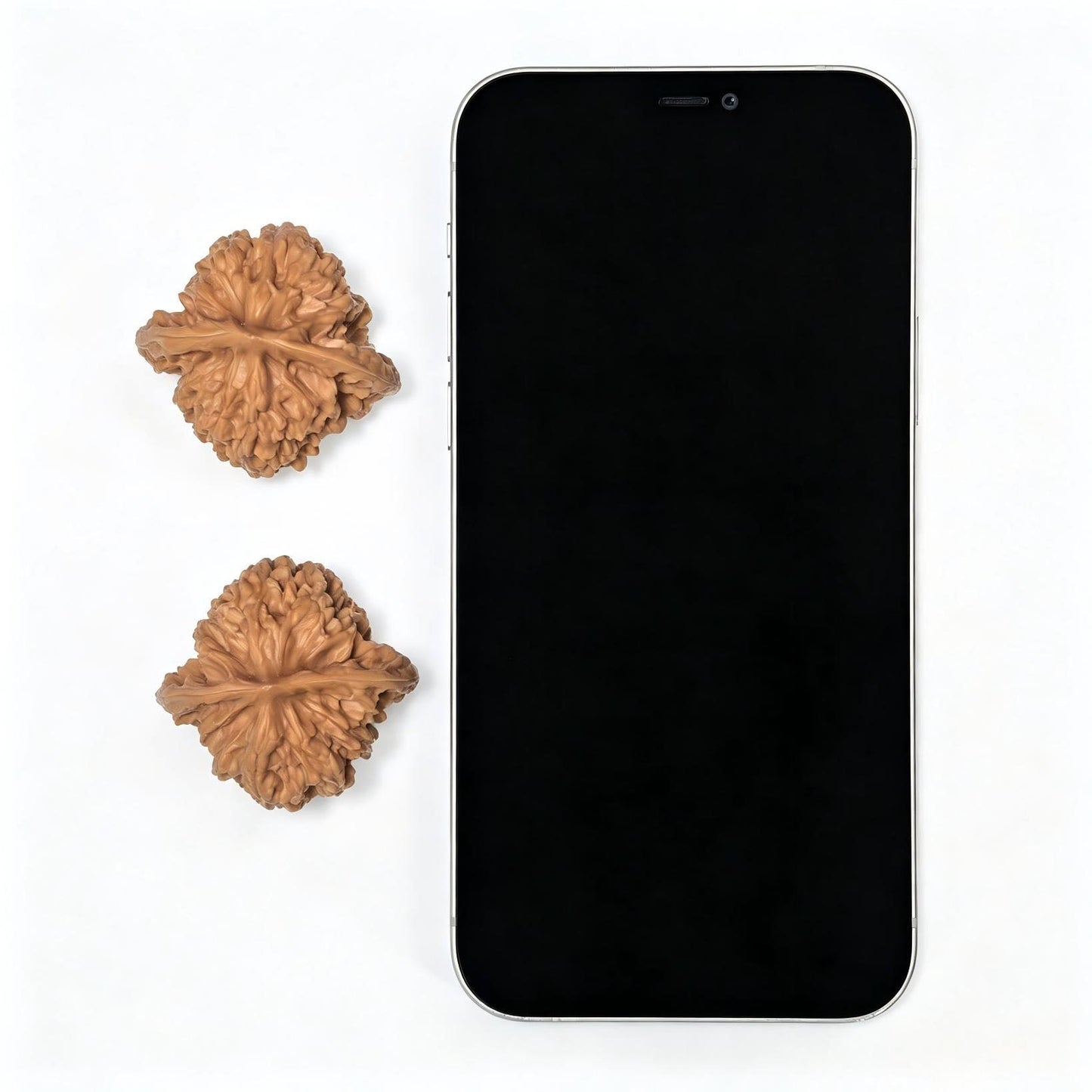 "Rosy Cloud Ridge" Xiayunling Low-Profile Wenwan Walnuts Pair | 39.0mm x 38.0mm | XYL-1105 - ThePatinaProject