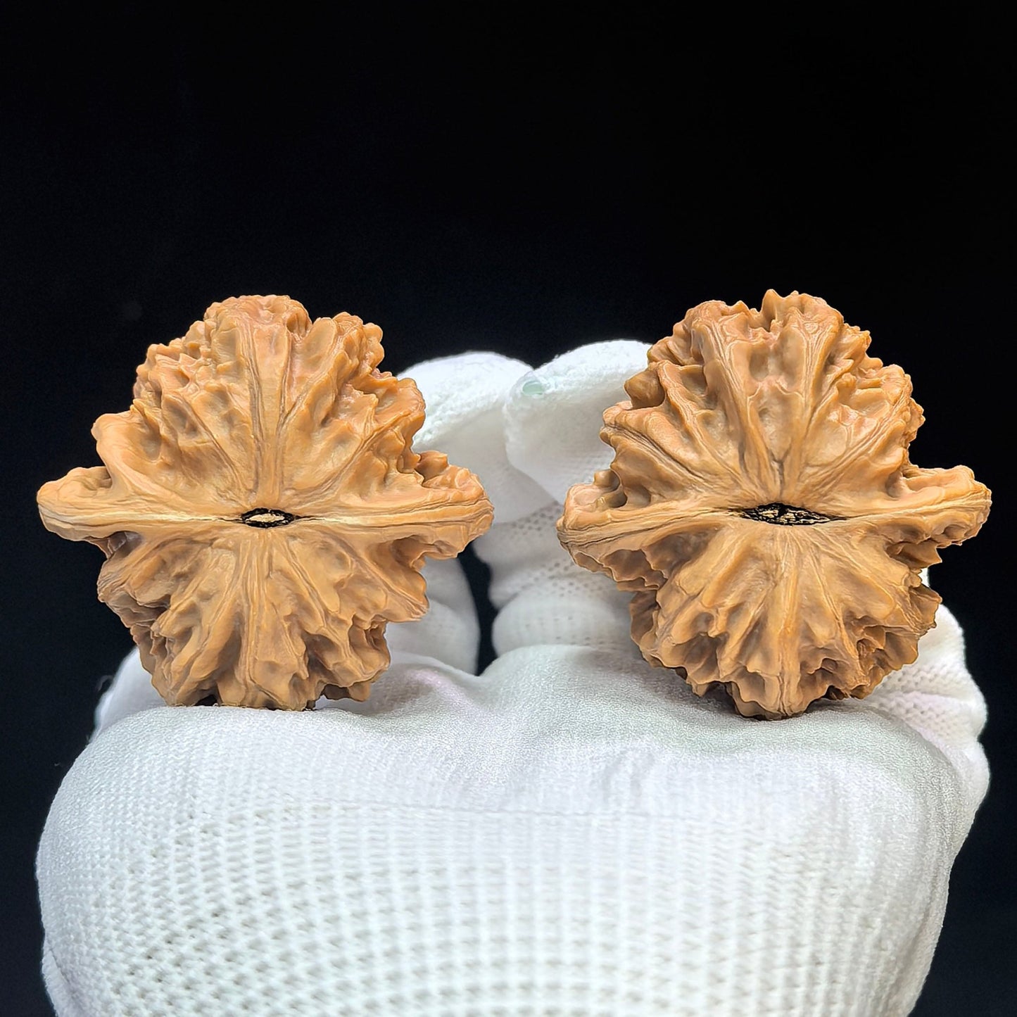"Spherical Rosy Cloud Ridge" Qiuxing Xiayunling Low-Profile Wenwan Walnuts Pair | 43.0mm x 43.0mm | XYL-1501C - ThePatinaProject