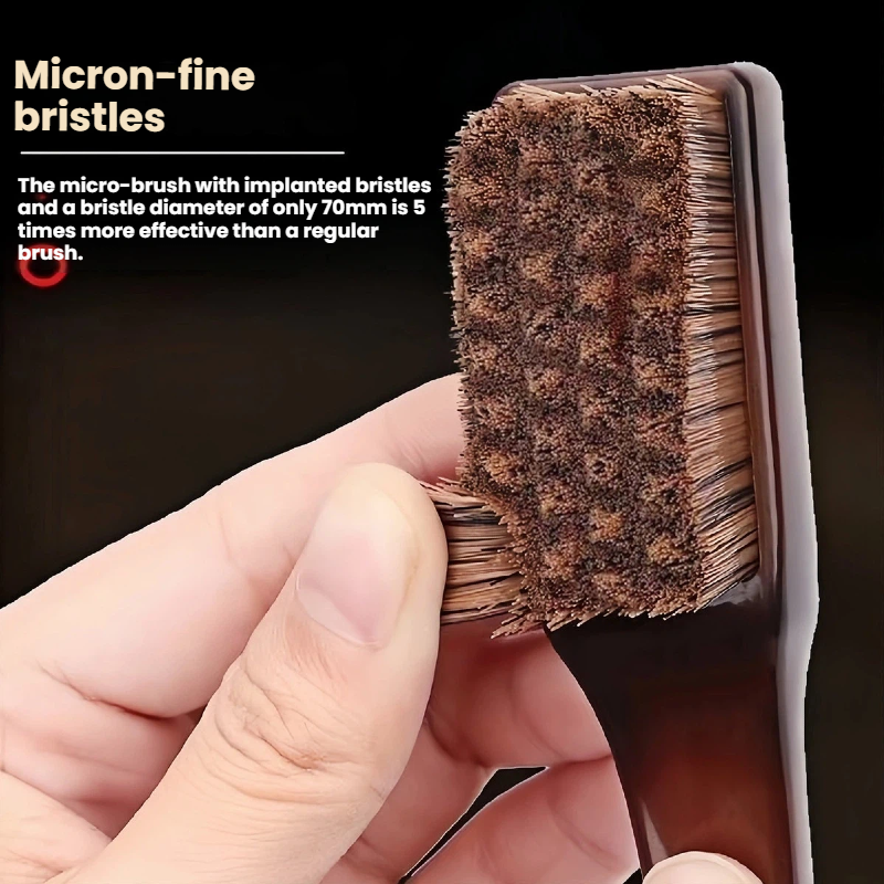 The "Patina Artisan" Kit | Genuine Leather Pouch + 3-Stage Brush System