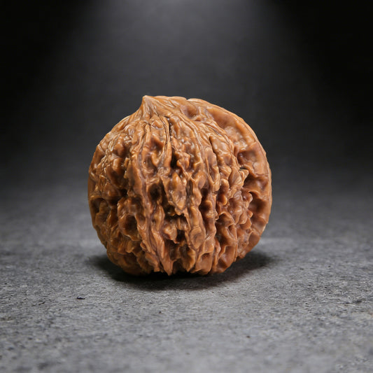 The "137" (Yi San Qi) Single Walnut | 37.0mm x 37.0mm | 137-301 - ThePatinaProject