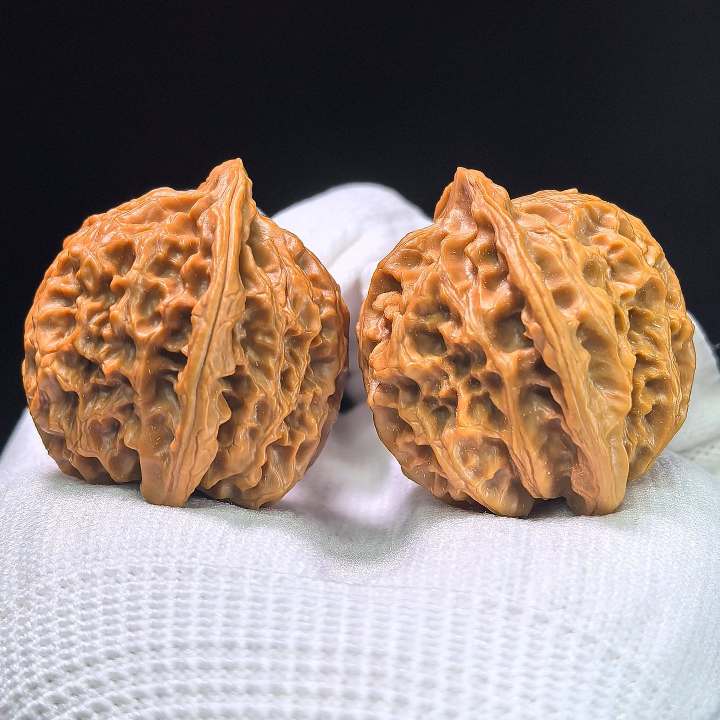 The "Apple Orchard" (Ping Guo Yuan) Premium Symmetrical Pair | 36.0mm x 36.0mm | PGY-1402 - ThePatinaProject