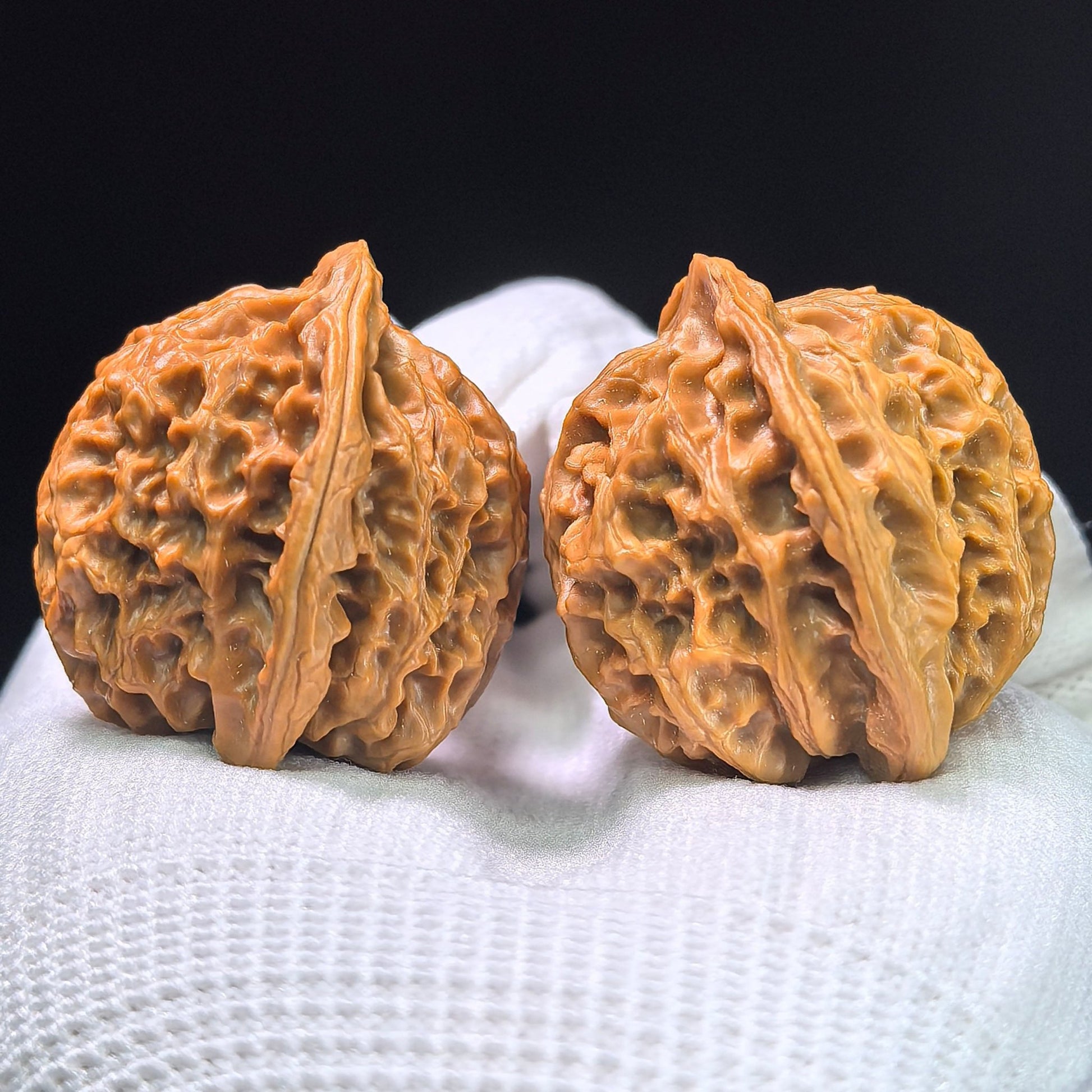 The "Apple Orchard" (Ping Guo Yuan) Premium Symmetrical Pair | 36.0mm x 36.0mm | PGY-1402 - ThePatinaProject