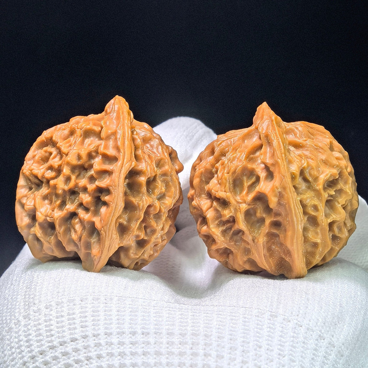 The "Apple Orchard" (Ping Guo Yuan) Premium Symmetrical Pair | 36.0mm x 36.0mm | PGY-1402 - ThePatinaProject