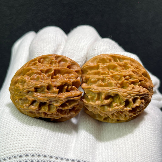 The "Apple Round" (Ping Guo Yuan) Pair | 32.0mm x 34.0mm | PGY-601 - ThePatinaProject