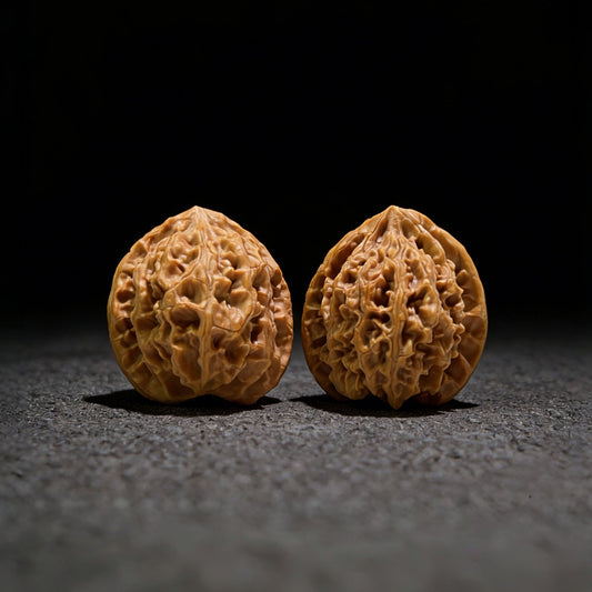The "Apple Round" (Ping Guo Yuan) Pair | 34.0mm x 34.0mm | PGY-513 - ThePatinaProject