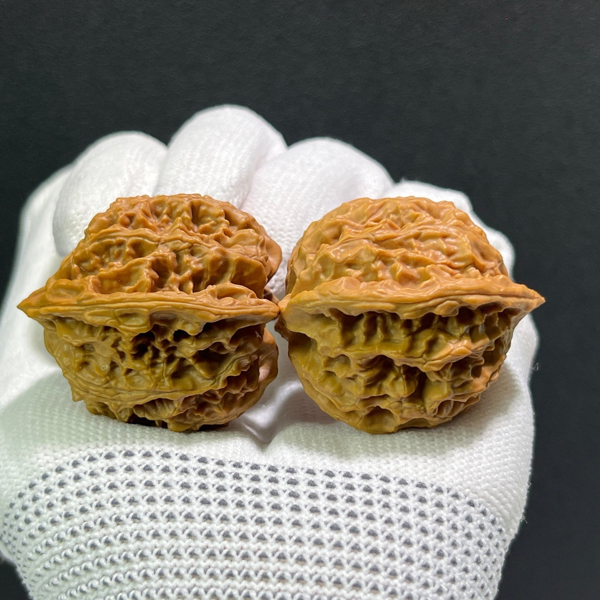 The "Apple Round" (Ping Guo Yuan) Pair | 34.0mm x 34.0mm | PGY-513 - ThePatinaProject