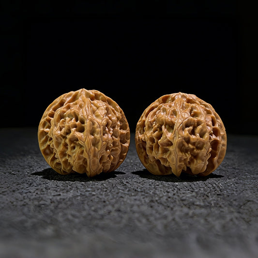 The "Apple Round" (Ping Guo Yuan) Pair | 37.0mm x 36.0mm | PGY-512 - ThePatinaProject