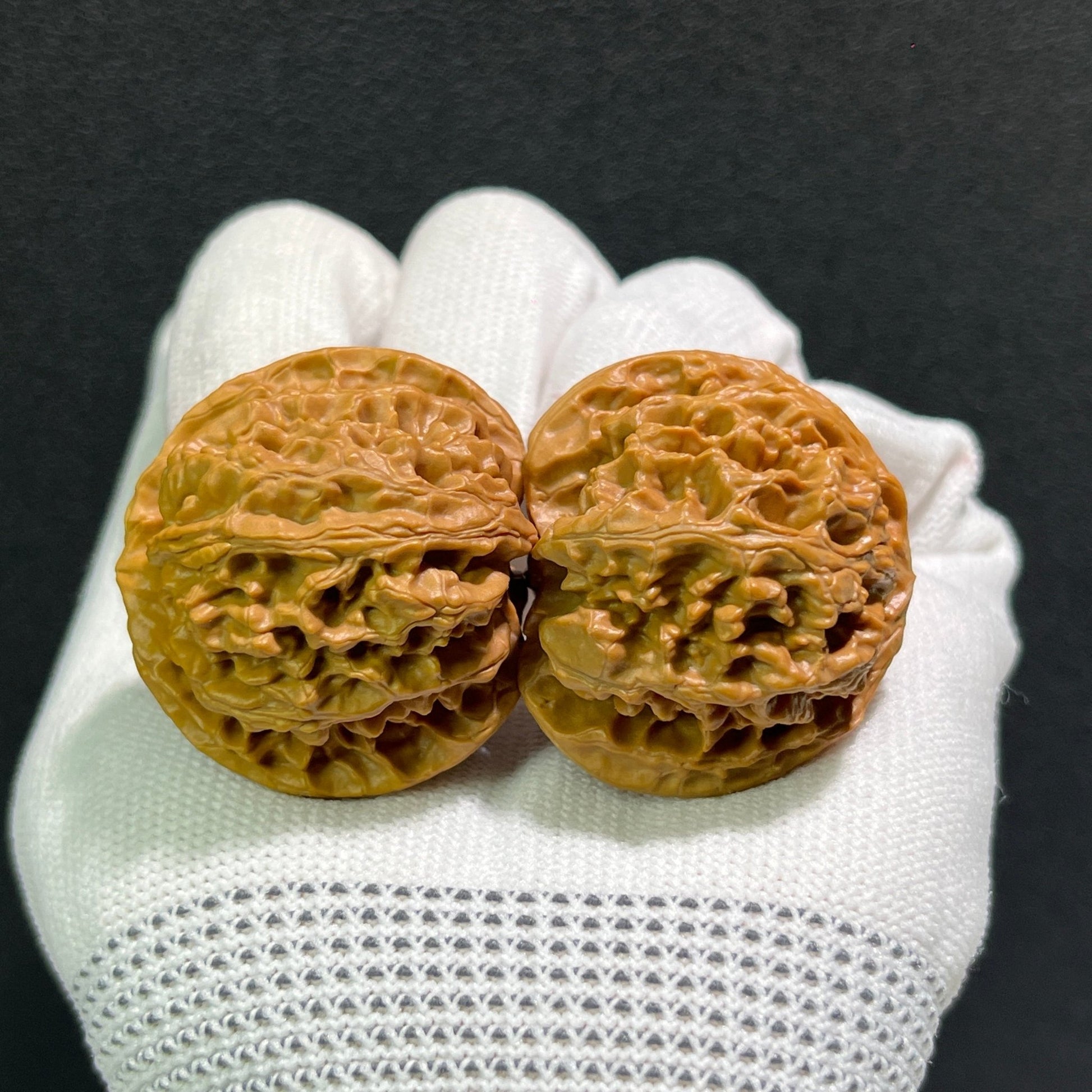 The "Apple Round" (Ping Guo Yuan) Pair | 37.0mm x 36.0mm | PGY-512 - ThePatinaProject