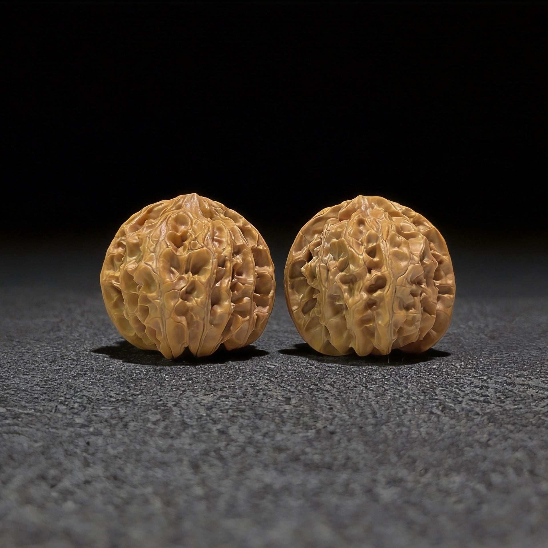 The "Apple Round" (Ping Guo Yuan) Pair | 38.0mm x 37.0mm | PGY-603 - ThePatinaProject