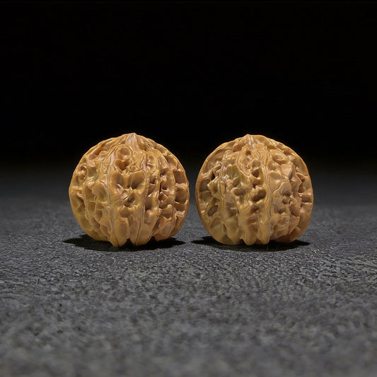 The "Apple Round" (Ping Guo Yuan) Pair | 38.0mm x 37.0mm | PGY-603 - ThePatinaProject