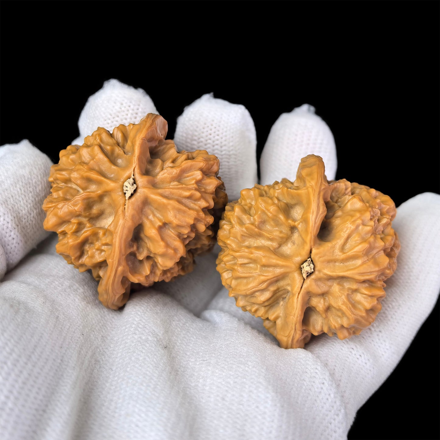 The "Arhat Head" (Luo Han Tou) Pair | 40.0mm x 37.0mm | LHT-301 - ThePatinaProject