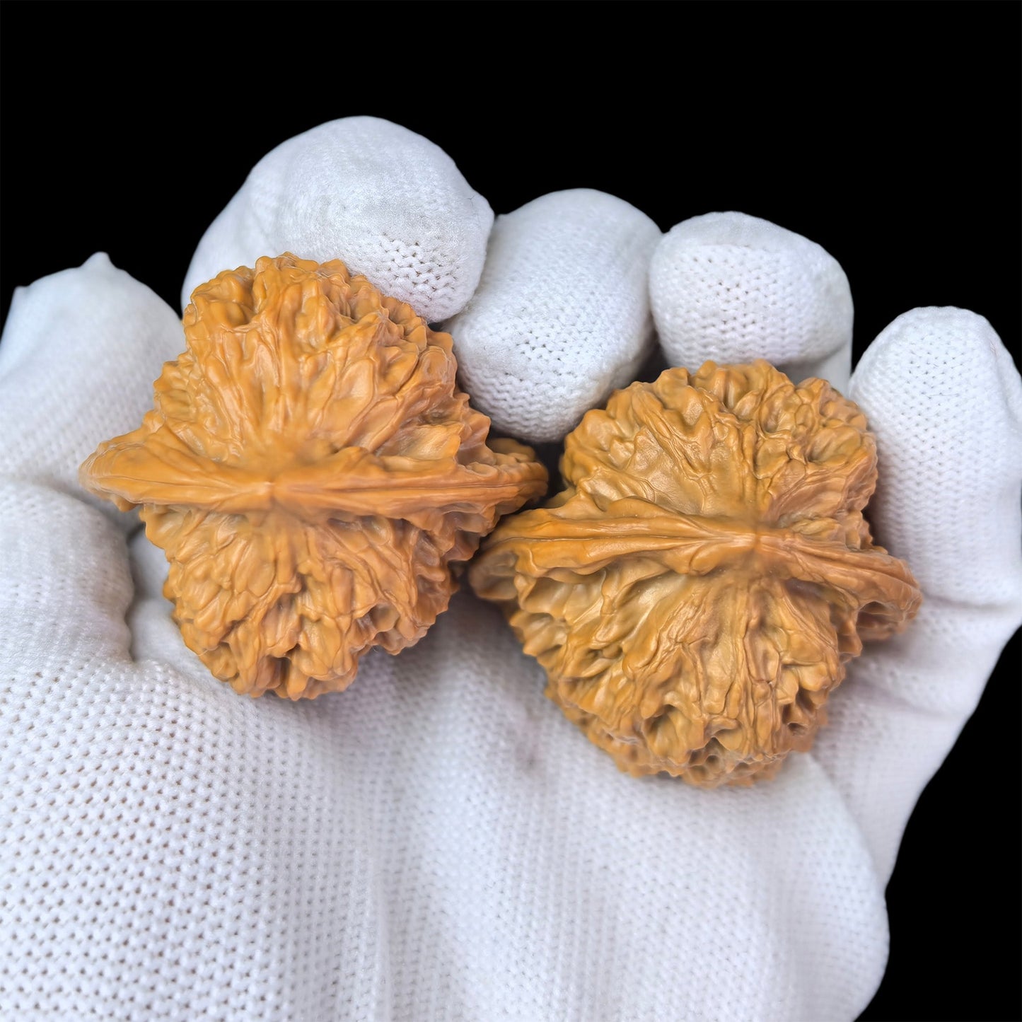 The "Arhat Head" (Luo Han Tou) Pair | 40.0mm x 37.0mm | LHT-301 - ThePatinaProject