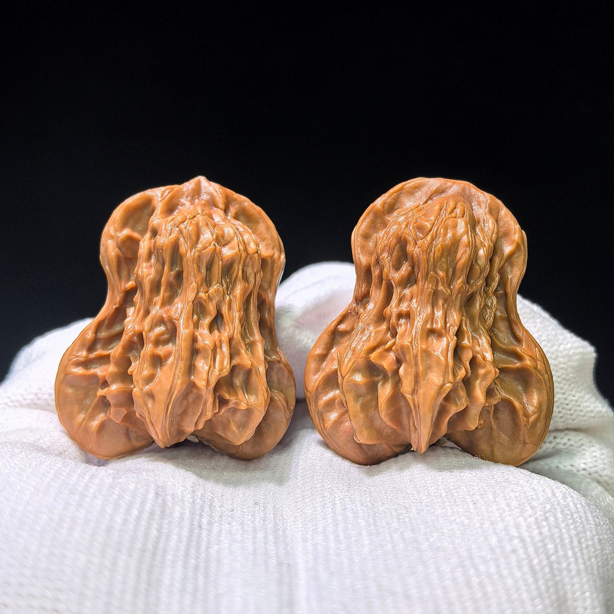 The Auspicious "Gourd of Wealth and Fortune" Hulu (Fu Lu) Pocket Singularity | 33.0mm x 30.0mm | FLHL-401E - ThePatinaProject