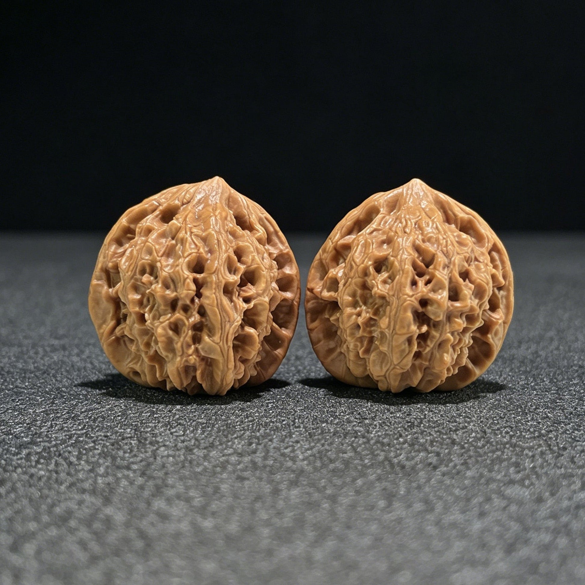 The "Baihua Mountain Qilin" (Bai Hua Shan Qi Lin Wen) Balanced Giant Pair | 40.0mm x 39.0mm | BHSQLW-709 - ThePatinaProject