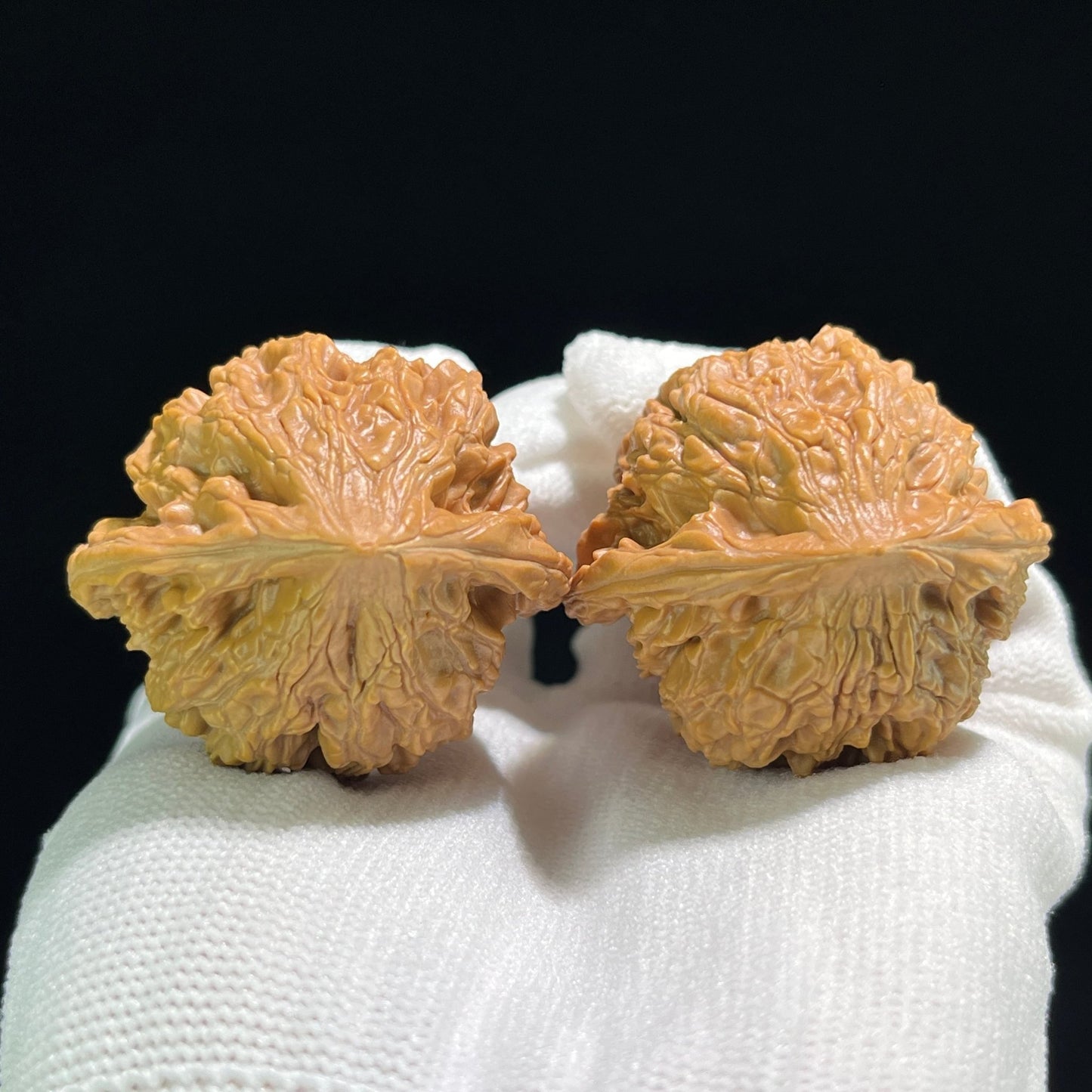 The "Baihua Mountain Qilin" (Qi Lin Wen) Ergonomic Giant Pair | 40.0mm x 37.0mm | BHSQLW-706 - ThePatinaProject