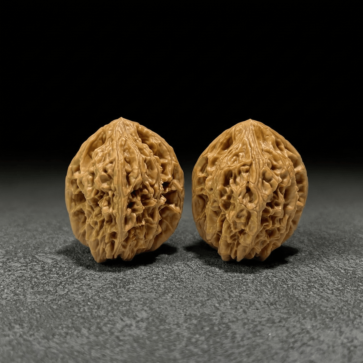 The "Beijing Chicken Heart" (Beijing Ji Xin) Pair | 39.0mm x 39.0mm | JX-406 - ThePatinaProject