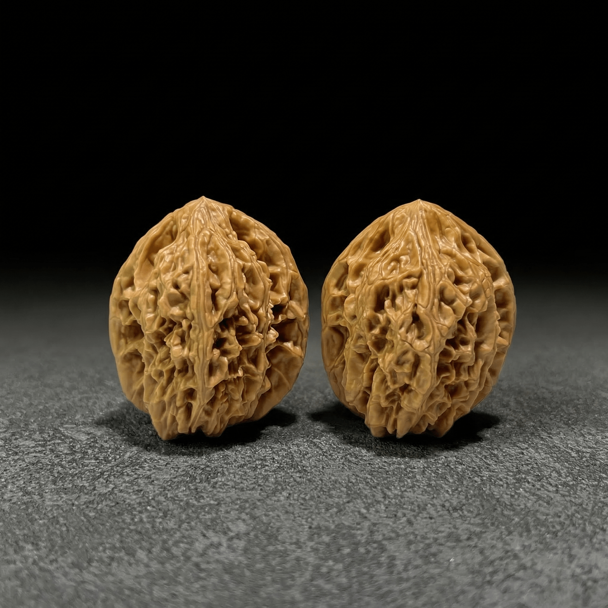 The "Beijing Chicken Heart" (Beijing Ji Xin) Pair | 39.0mm x 39.0mm | JX-406 - ThePatinaProject