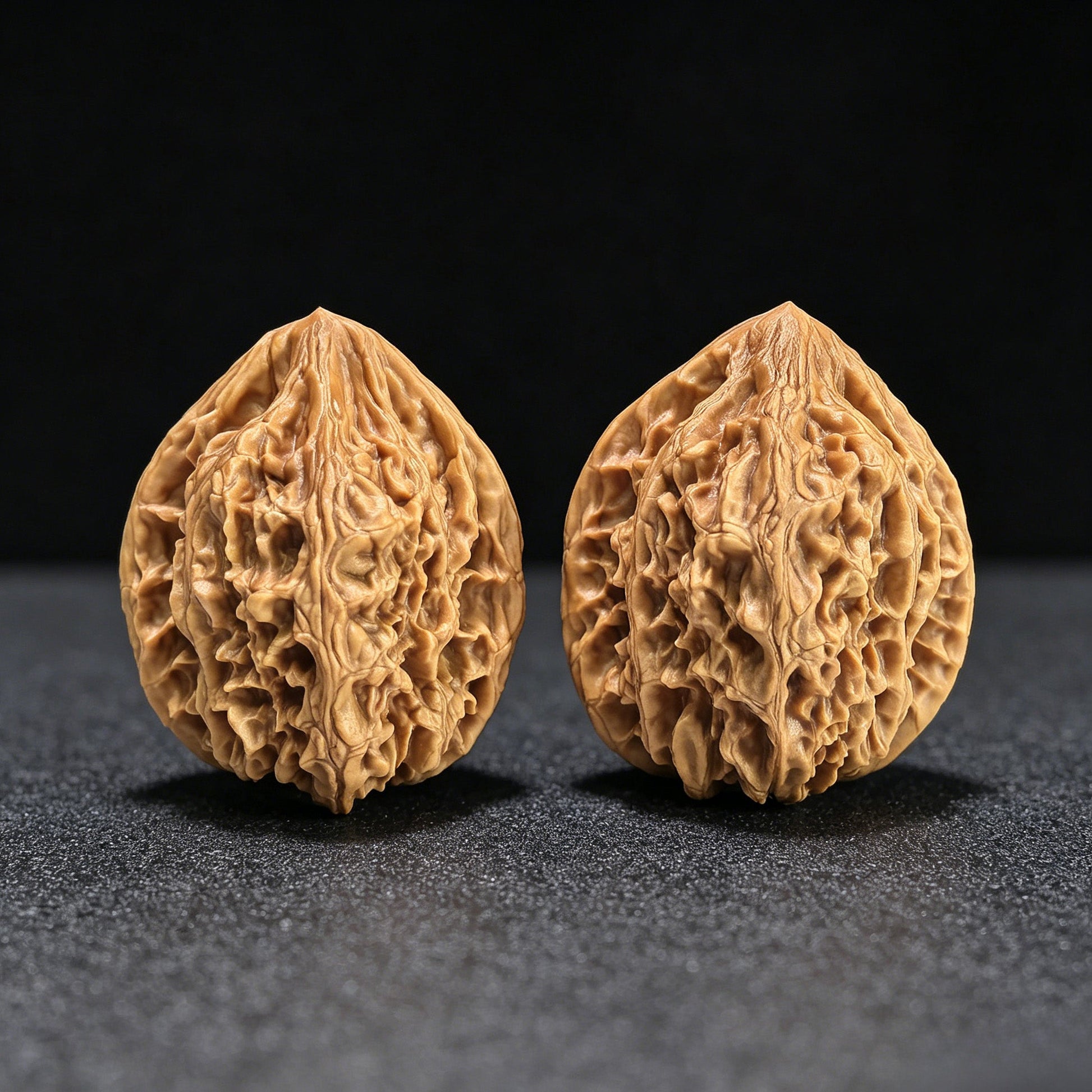 The "Beijing Chicken Heart" (Beijing Ji Xin) Pair | 39.0mm x 40.0mm | JX-404 - ThePatinaProject