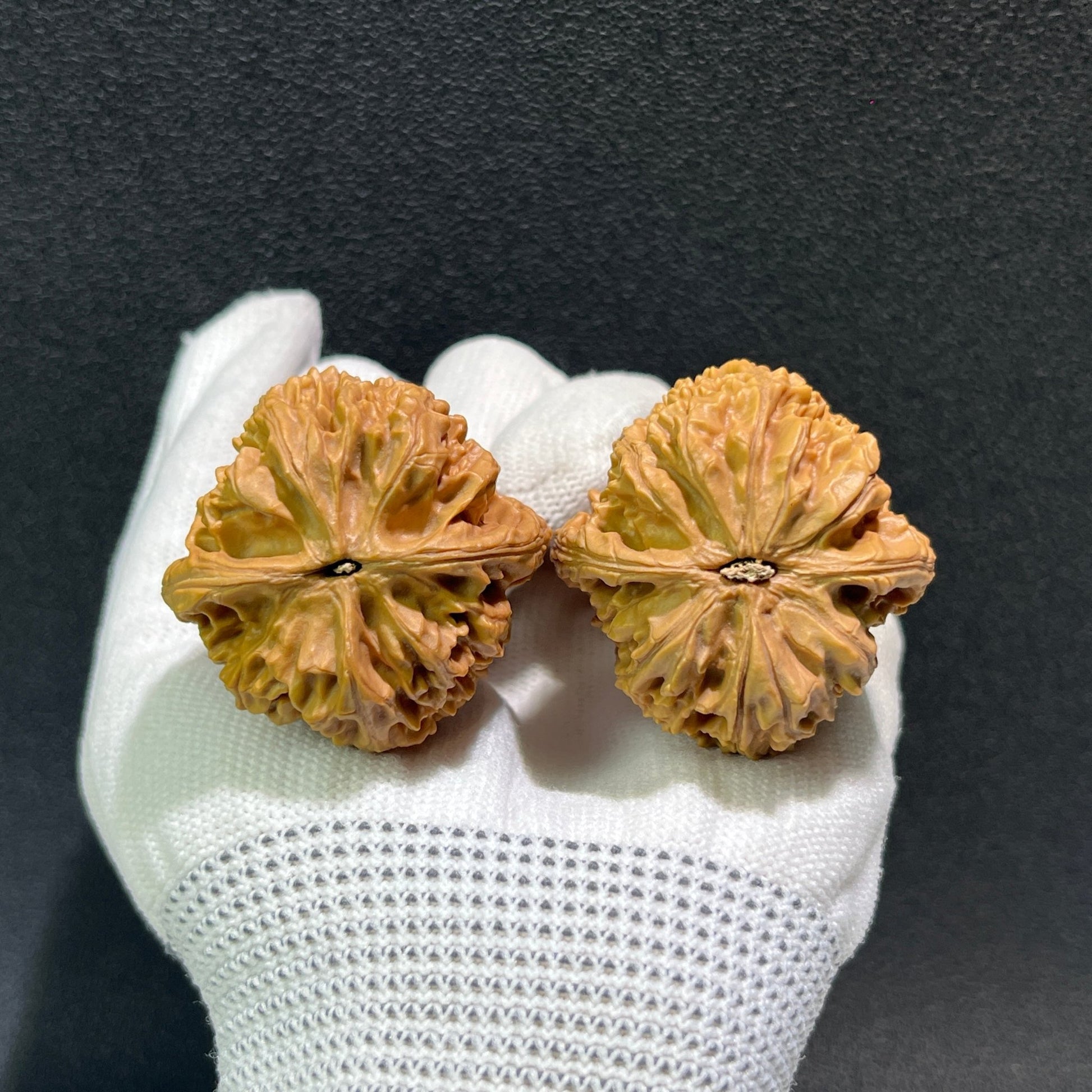 The "Beijing Chicken Heart" (Beijing Ji Xin) Pair | 40.0mm x 40.0mm | JX-402 - ThePatinaProject