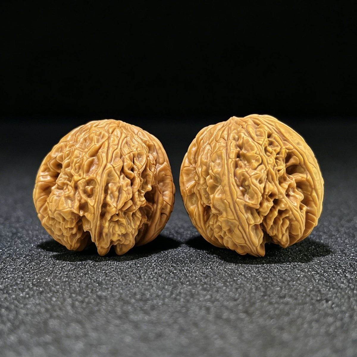 The "Blizzard" (Bao Xue) Compact Deep-Belly Pair | 39.0mm x 43.0mm | BX-1002 - ThePatinaProject