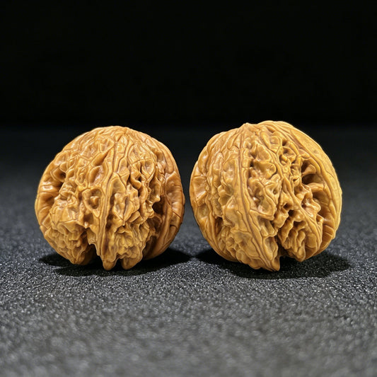 The "Blizzard" (Bao Xue) Compact Deep-Belly Pair | 39.0mm x 43.0mm | BX-1002 - ThePatinaProject