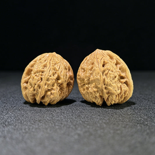 The "Blizzard" (Bao Xue) Deep-Bellied Hand-Stimulator Giant | 42.0mm x 43.0mm | BX-906 - ThePatinaProject
