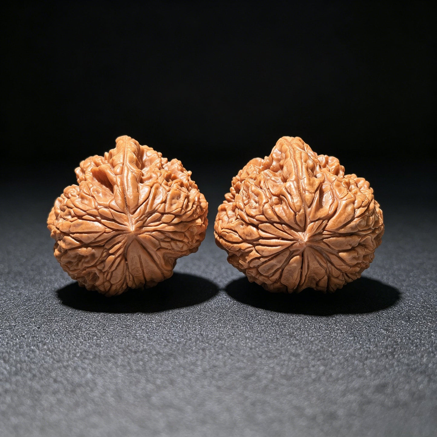 The "Blizzard" (Bao Xue) Smooth Sailing Pair | 39.0mm x 42.0mm | BXYF-1201E - ThePatinaProject