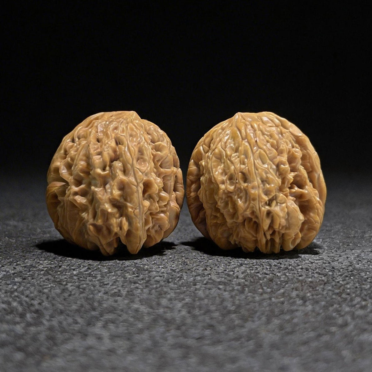 The "Blizzard" (Bao Xue) Ultra-Squat Pair | 41.0mm x 35.0mm | BX-902 - ThePatinaProject