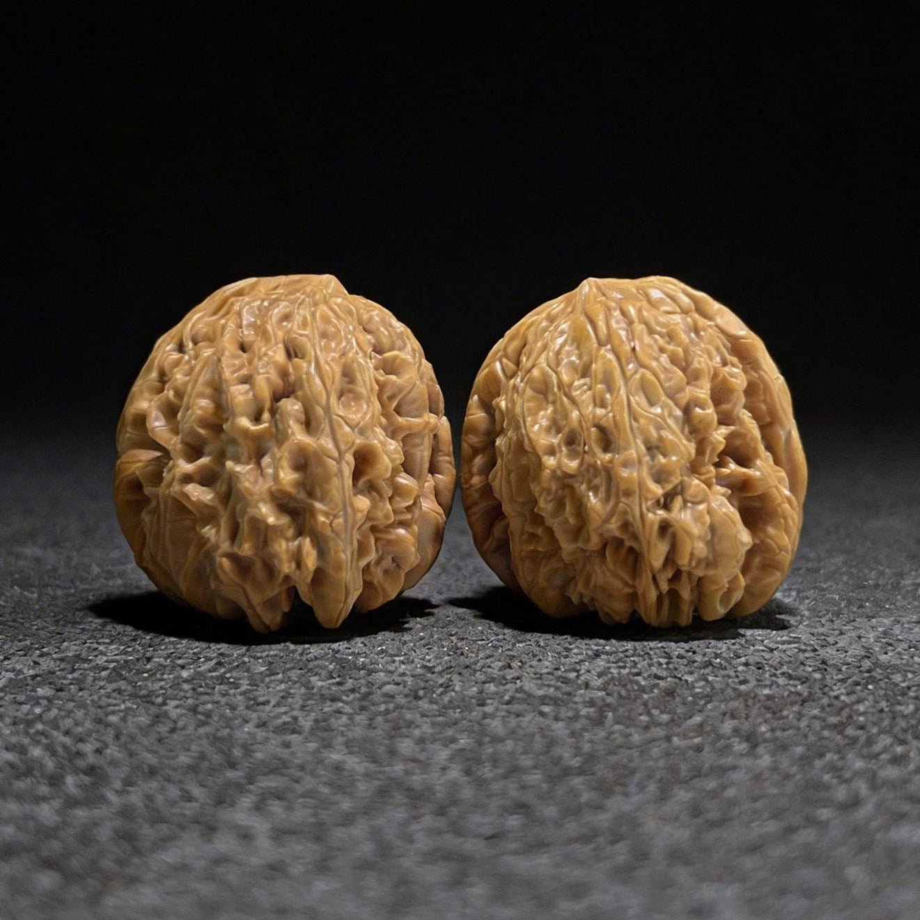 The "Blizzard" (Bao Xue) Ultra-Squat Pair | 41.0mm x 35.0mm | BX-902 - ThePatinaProject