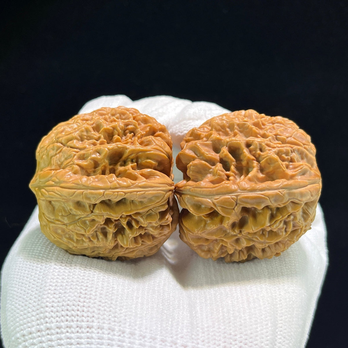 The "Blizzard" (Bao Xue) Ultra-Squat Pair | 41.0mm x 35.0mm | BX-902 - ThePatinaProject