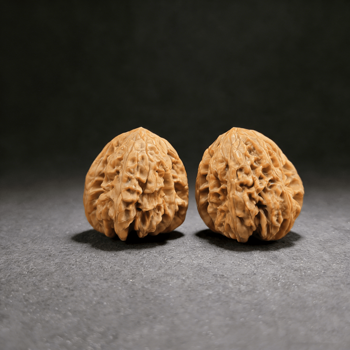 The "Blizzard" Lion Head (Bao Xue) – 40mm Intense Texture Pair | BX-01 (Actual Item Pictured) - ThePatinaProject
