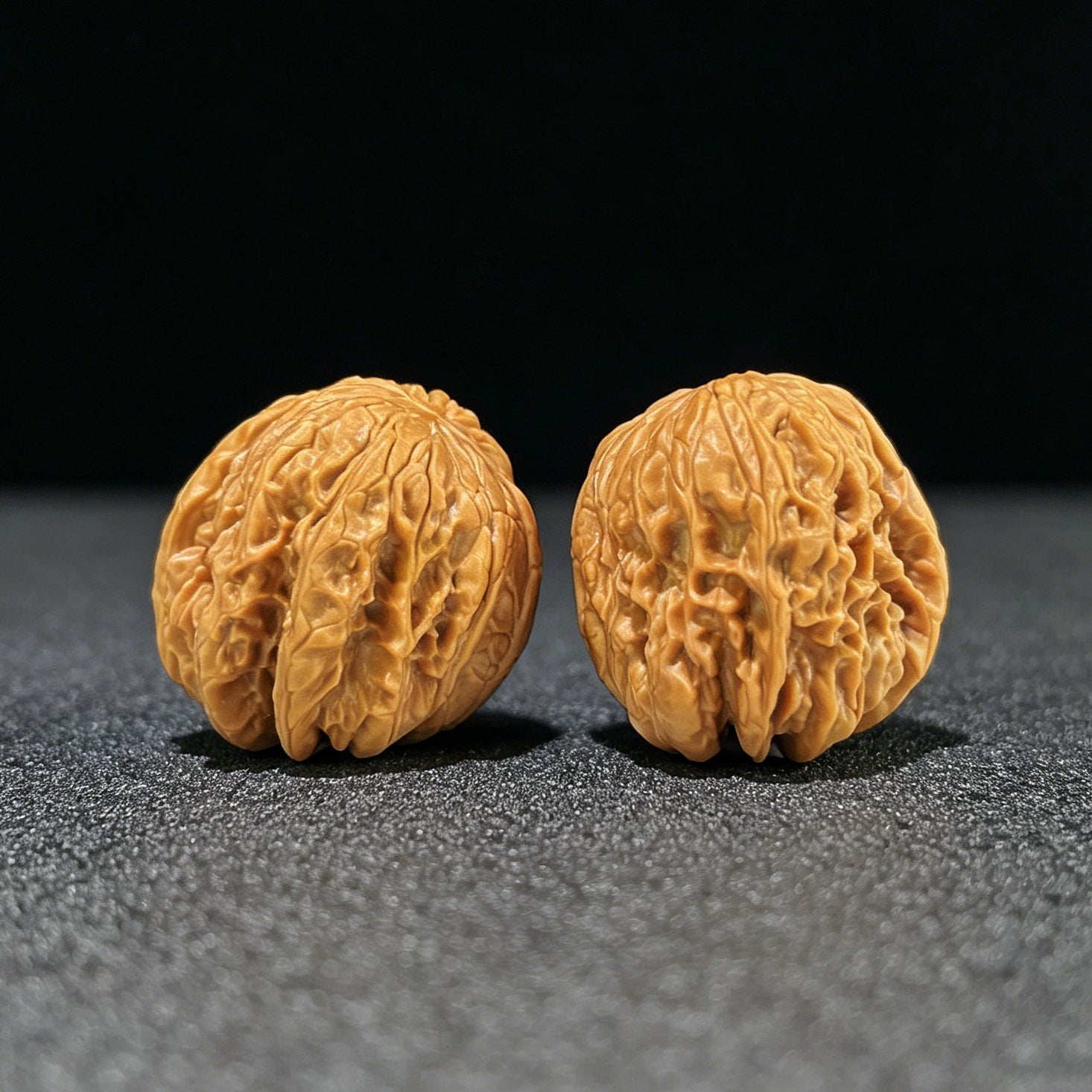 The "Blizzard Snake-Skin Texture" (Bao Xue She Pi) Deep-Belly Compact Pair | 35.0mm x 36.0mm | BXSP-1001 - ThePatinaProject
