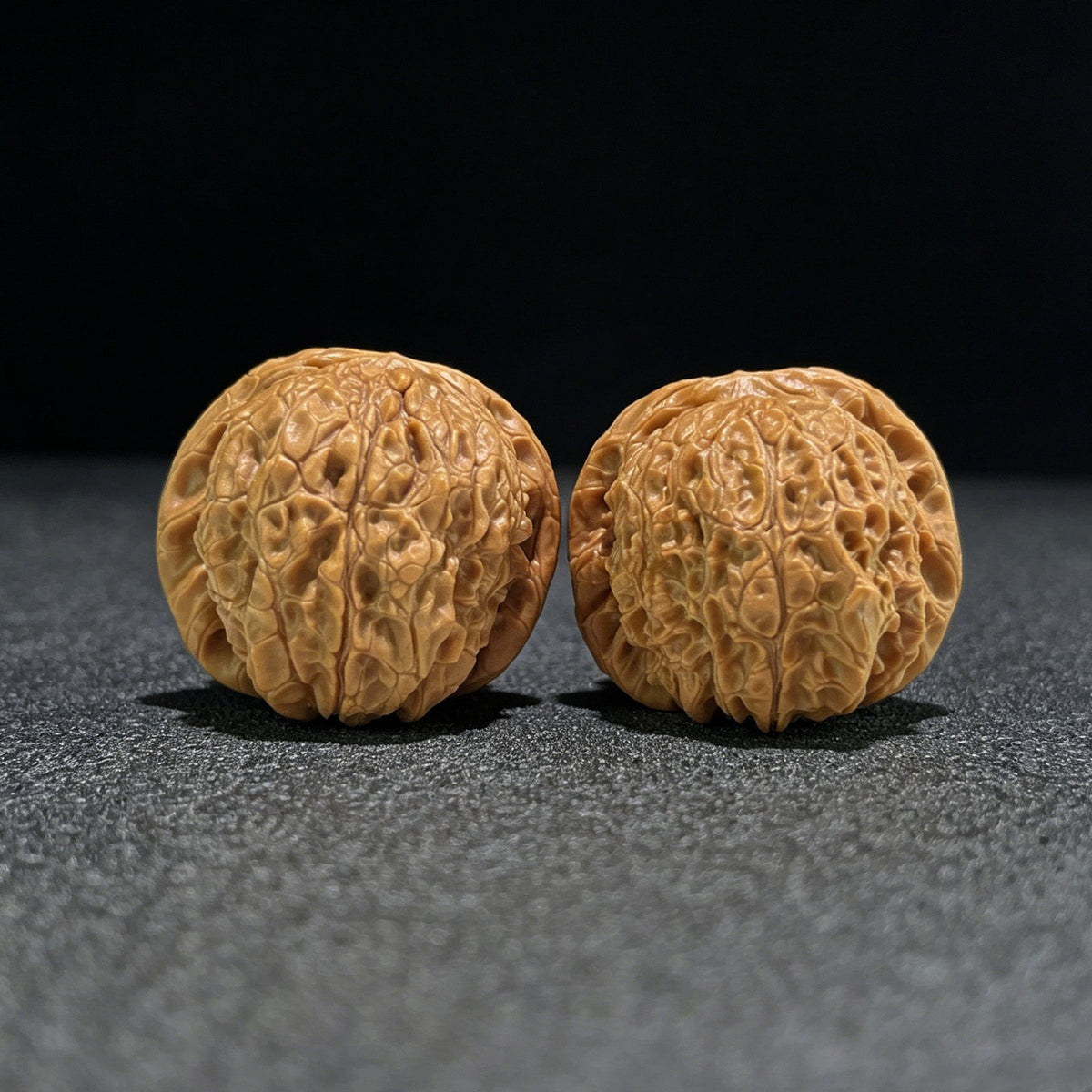The "Blood Qilin" (Xue Qi Lin) Deep-Bellied Armored Pair | 39.0mm x 40.0mm | XQL-803 - ThePatinaProject