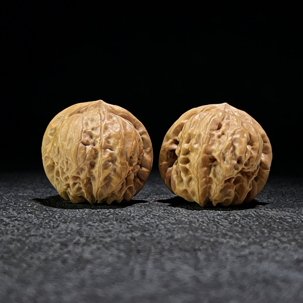 The "Bodhidharma" (Da Mo) Pair | 36.0mm x 35.0mm | DM-601 - ThePatinaProject
