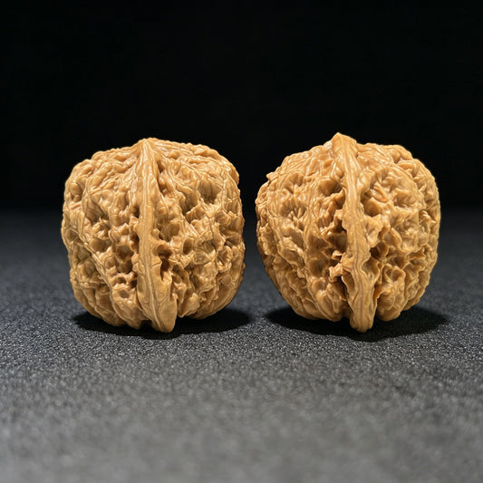 The Bold "North China General Shoulder" Huabei Jiangjunbang Collector Pair | 42.0mm x 41.0mm | HBJJB-1106 - ThePatinaProject