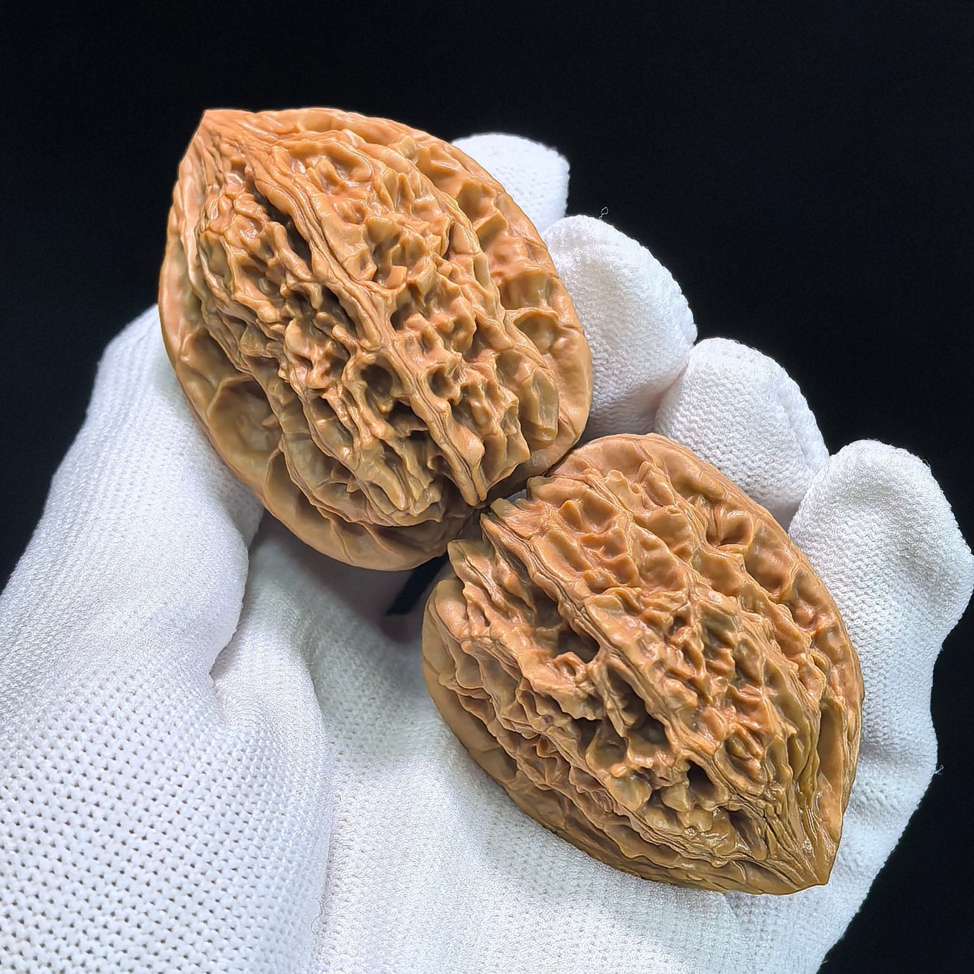 The "Chicken Heart" (Ji Xin) Pair | 39.0mm x 38.0mm | JX-512 - ThePatinaProject