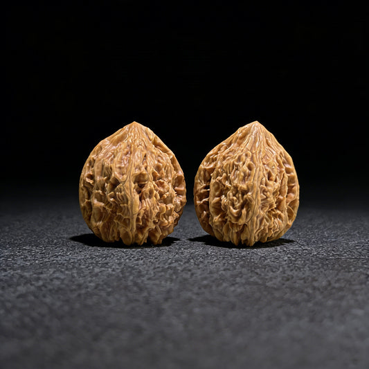 The Classic "Beijing Chicken Heart" (Ji Xin) Balanced Pair | 41.0mm x 41.0mm | BJJX-601 - ThePatinaProject