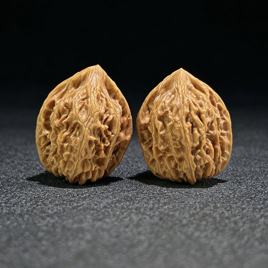 The Classic "Chicken Heart" (Ji Xin) Balanced Pair | 39.0mm x 39.0mm | JX-701 - ThePatinaProject